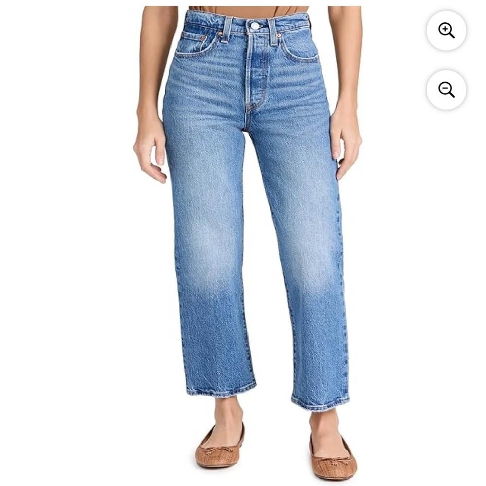 Levi's Ribcage Straight Ankle Jeans